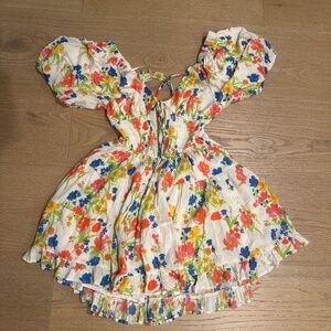 Never worn Free People floral dress